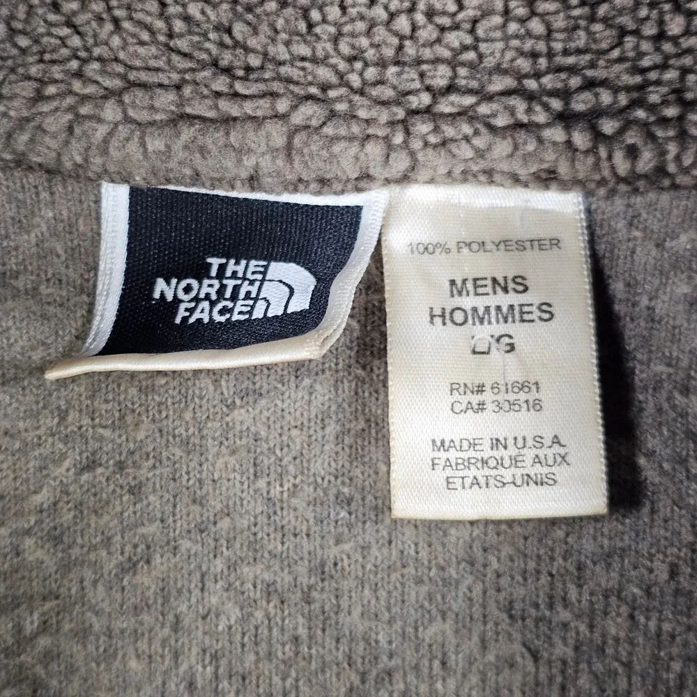 Vtg The North Face Millennium Team Mens L Polartec Fleece Vest Brown Made in USA